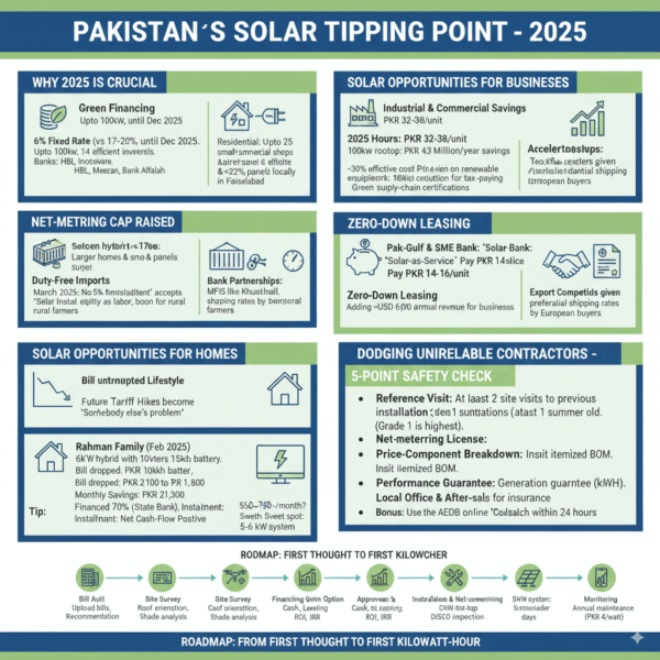 Rising Solar Energy Trends in Pakistan 2025