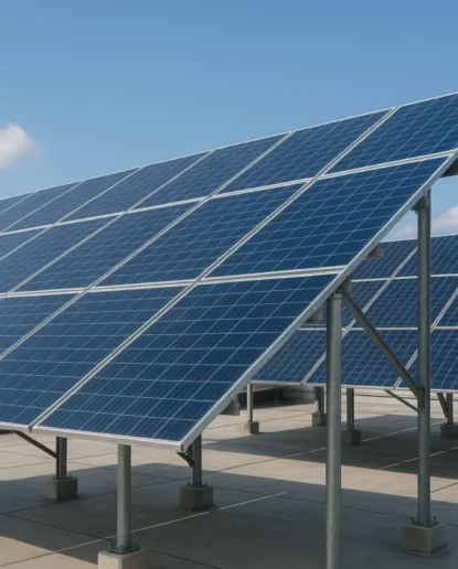 solar structure on roof top solar structure on roof top